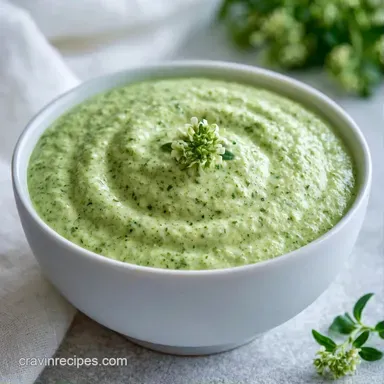 Poblano Cream Sauce in 20 Minutes Recipe Card