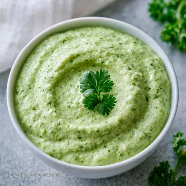 Poblano Cream Sauce in 20 Minutes
