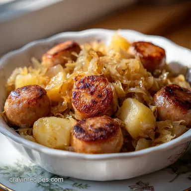 Polish Casserole with Yukon Gold Potatoes: Golden and Baked Recipe Card