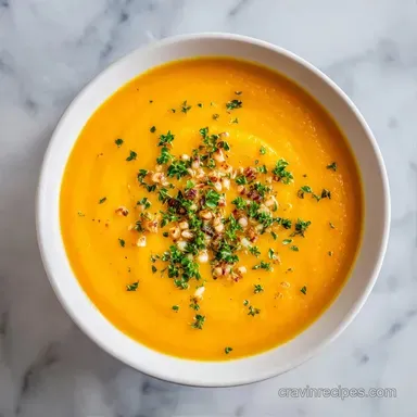 Roasted Butternut Squash Soup: Creamy Recipe Card