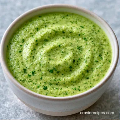 Roasted Poblano Salad Dressing: Creamy Recipe Card