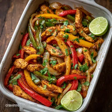 Sheet Pan Chicken Fajitas: Oven-Only Roasting