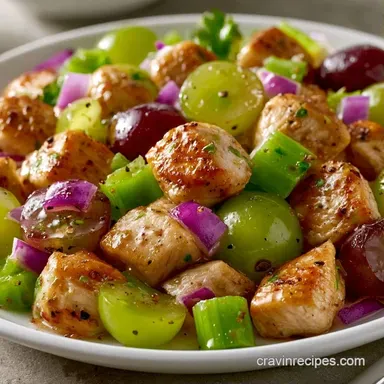Simple Chicken Salad Bowl in 25 Minutes Recipe Card