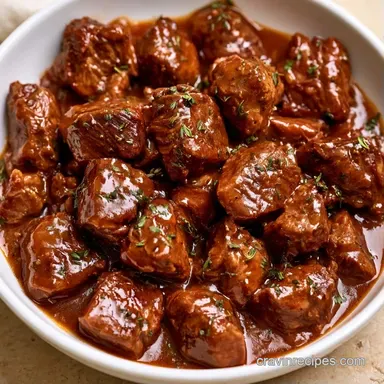 Slow Cooker Beef Stew for 6 Servings Recipe Card