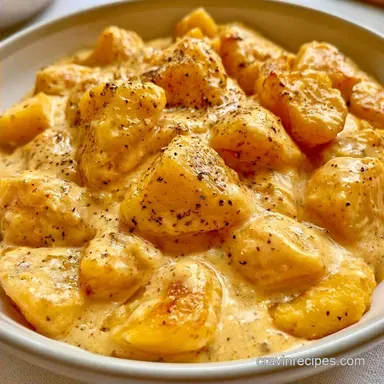 Slow Cooker Creamy Potatoes with Garlic