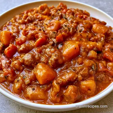 Slow Cooker Pumpkin Chili for 8 Servings