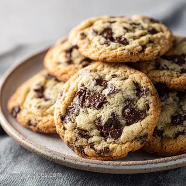 Soft and Chewy Chocolate Chip Cookies in 25 Minutes Recipe Card