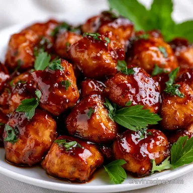 Sticky Chicken Bowls in 30 Minutes Recipe Card