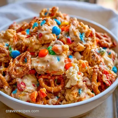 White Chocolate Monster Munch: Crispy Recipe Card