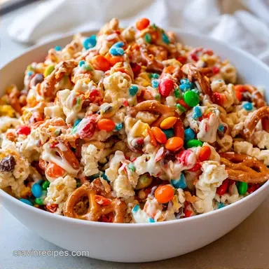White Chocolate Monster Munch: Crispy
