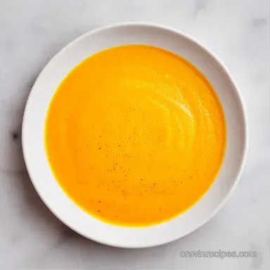 Winter Blended Vegetable Soup: Silky Recipe Card