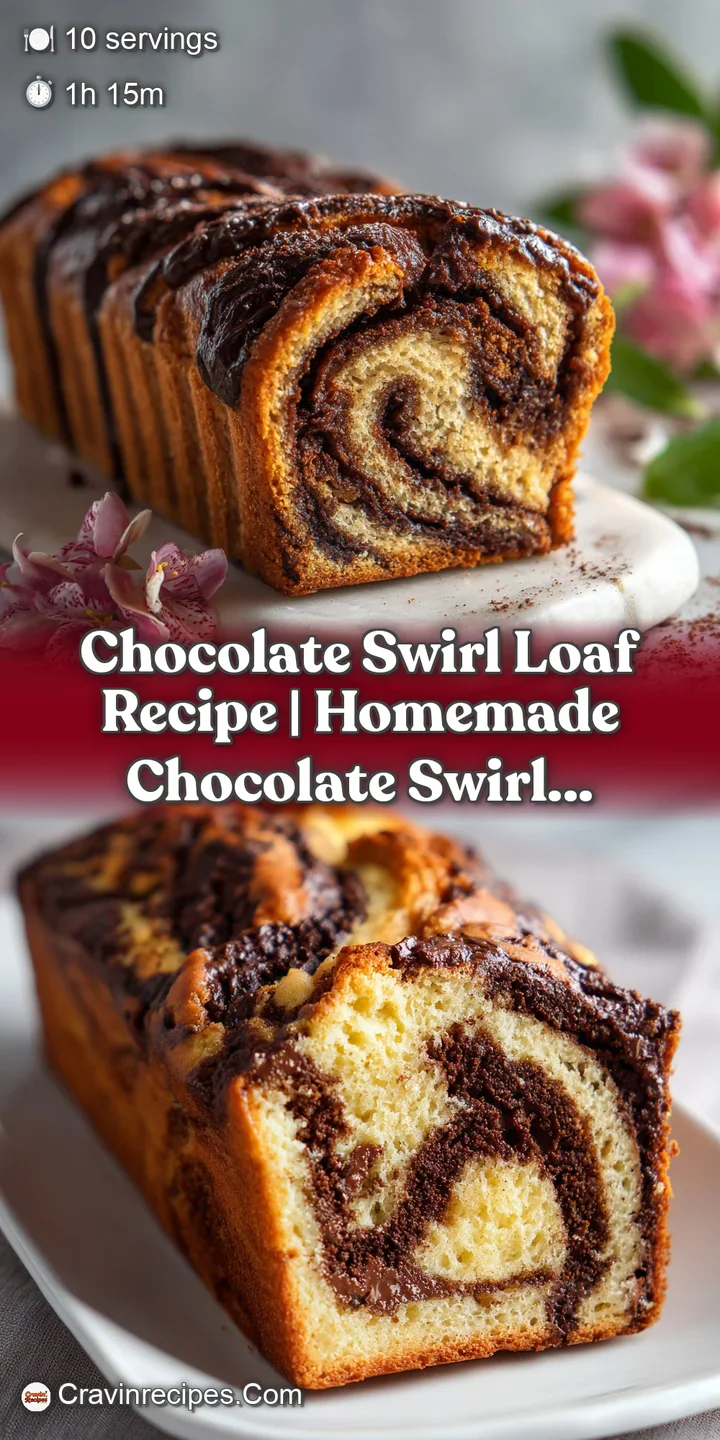 Close-up reveals the soft crumb and enticing chocolate swirls of a freshly baked loaf cake, tempting and delicious.