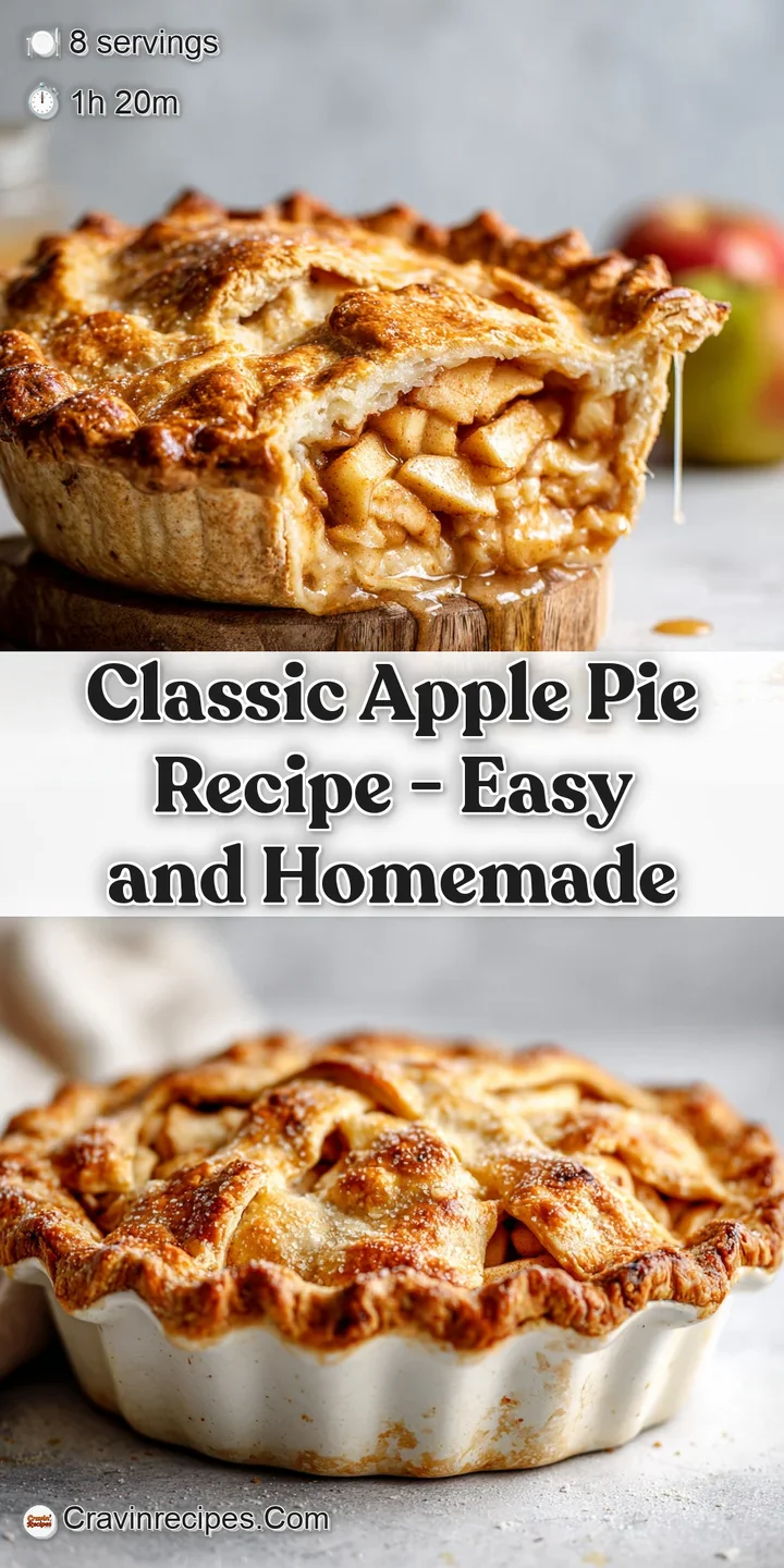 Close-up of a warm apple pie slice, showcasing tender fruit and a golden, lattice crust.