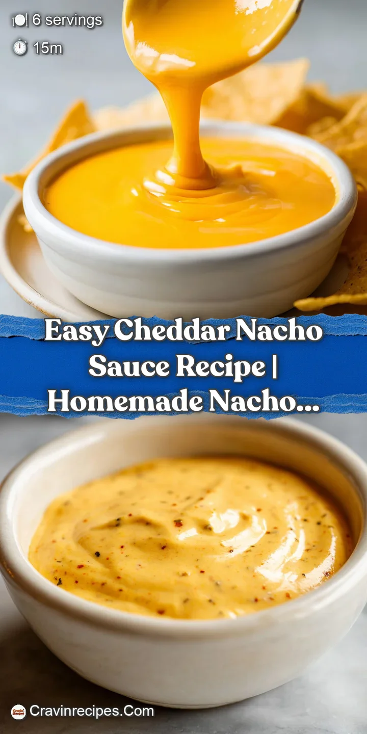 Close-up of glossy, thick cheddar nacho sauce. Melted cheese perfection with a slight sheen, promising a velvety smooth bite.