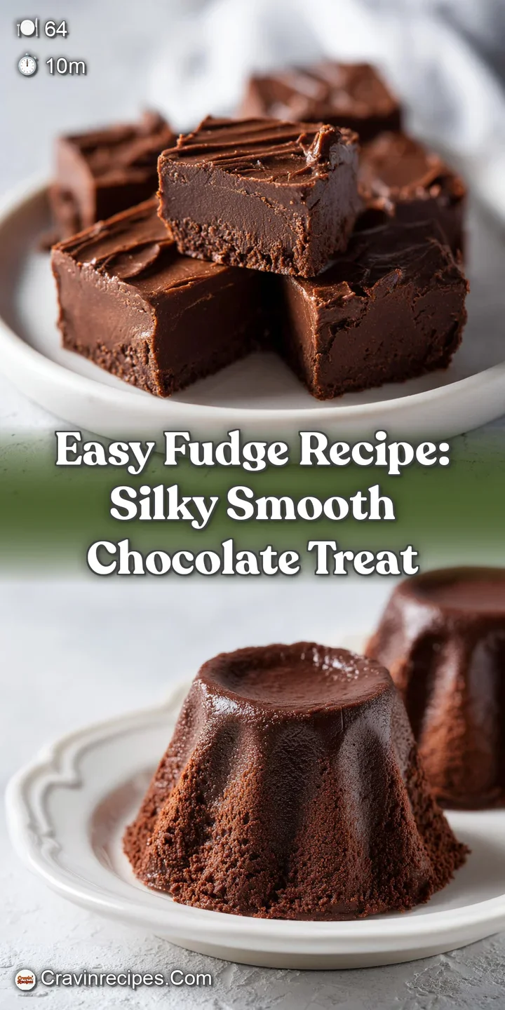 Close-up of fudgy goodness! Intense dark chocolate color and smooth, creamy texture, practically melts in your mouth.