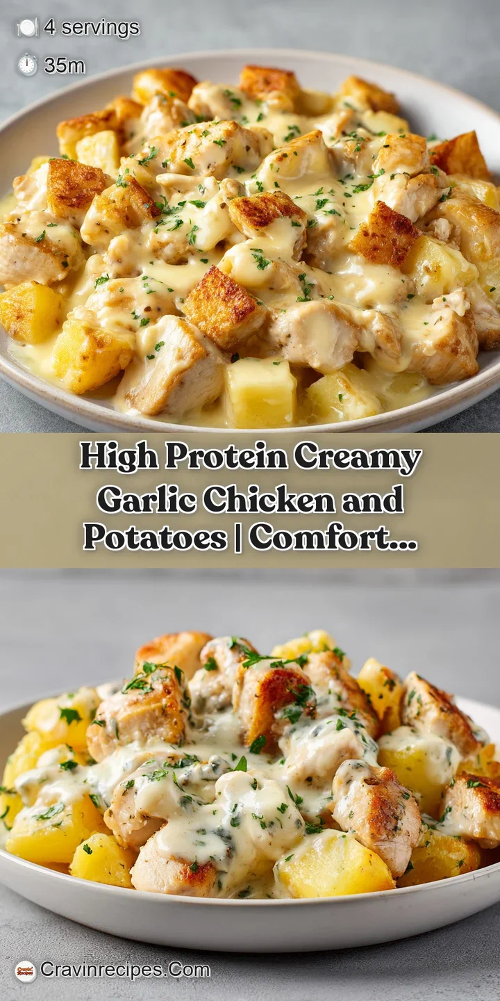 Extreme close-up of melted, gooey cheese stretching over juicy roasted chicken and toasted garlic potato wedges.