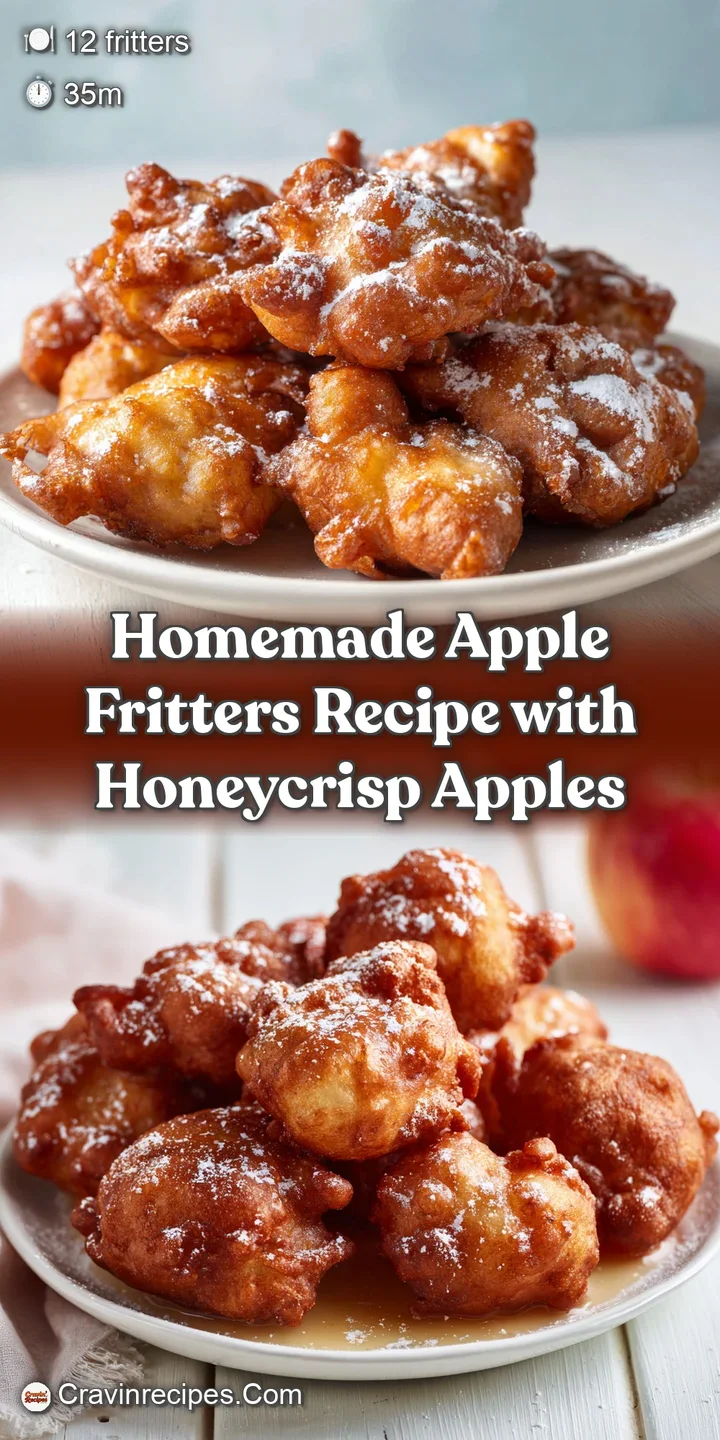 Close-up of a glazed apple fritter, revealing soft, tender apple pieces inside a slightly crisp, golden-brown exterior.