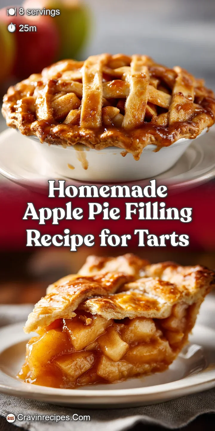 Close-up showcases the vibrant apple pie filling, capturing the glistening glaze and the tender crispness of the baked app...