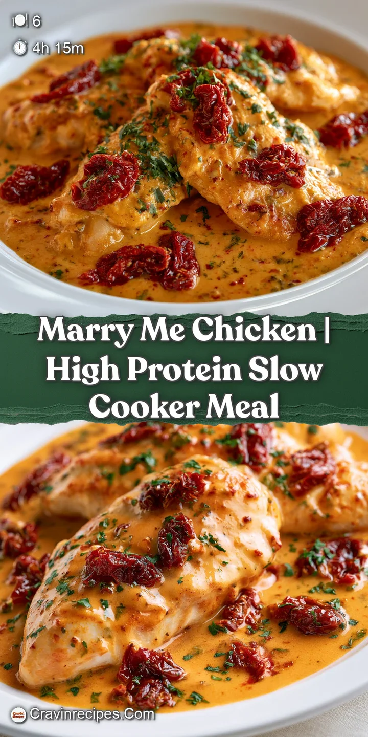Close-up of tender chicken drenched in a velvety cream sauce with vibrant red sun-dried tomatoes and melted cheese.