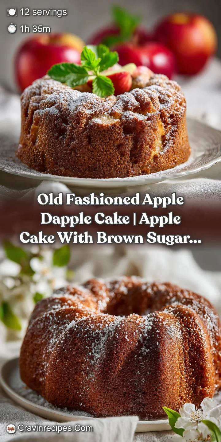 Close-up of fluffy cake with soft apple pieces, topped with a shiny, amber-toned sugar glaze.
