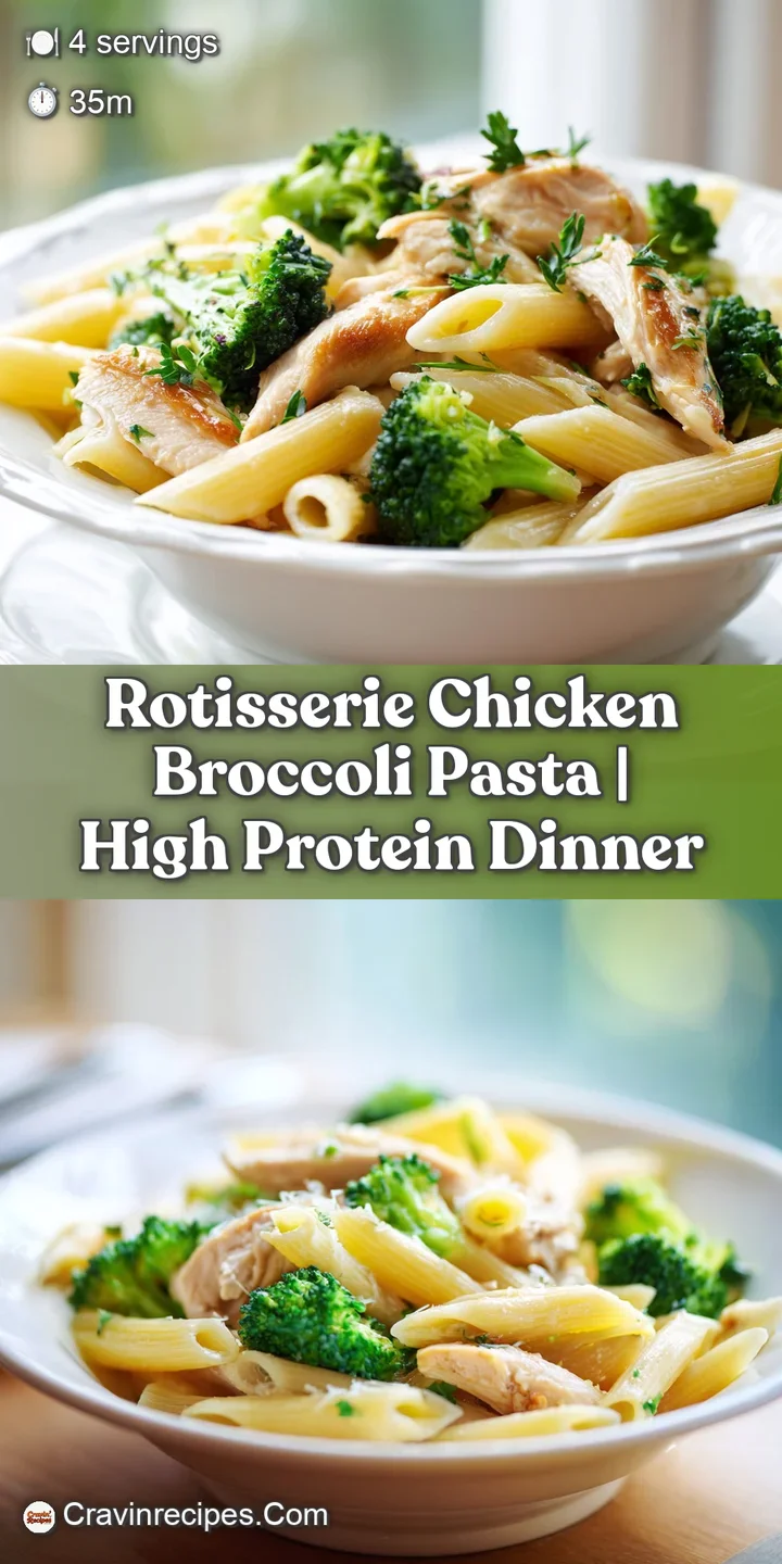 Close-up of glossy, cream-coated pasta with tender broccoli florets and juicy pieces of golden seasoned chicken.