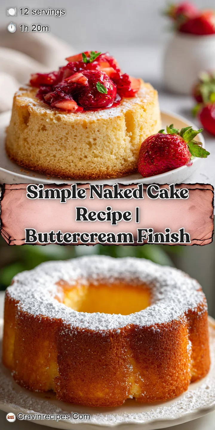 Close-up of naked cake layers: delicate crumbs, fluffy frosting, and juicy raspberries. Hints of powdered sugar create a s...