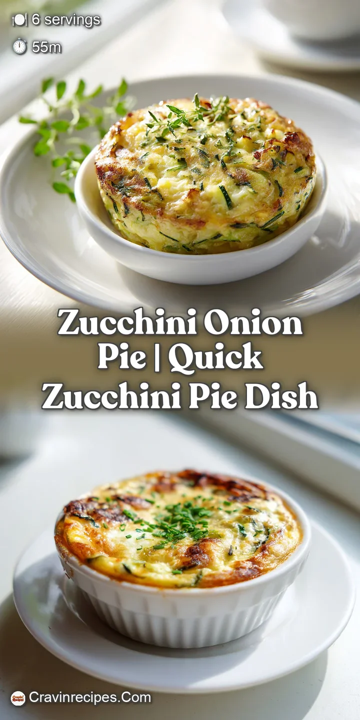 Close-up of a fluffy zucchini and onion bake, showcasing golden-brown edges and soft, tender filling.