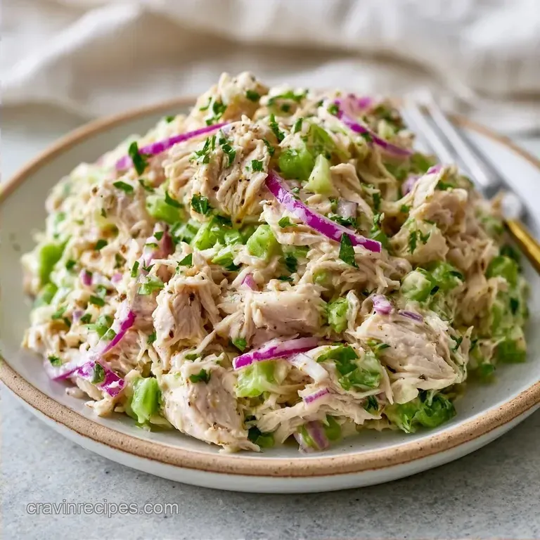 5 Ingredient Chicken Salad with Mayo: Tangy and Creamy