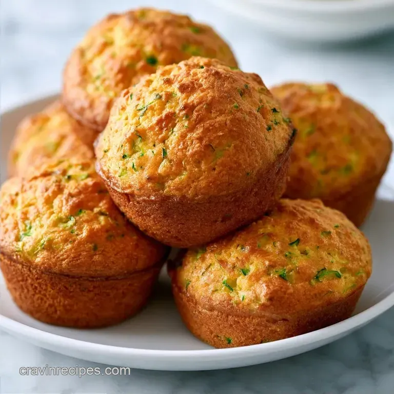 Hearty Almond Flour Zucchini Muffins