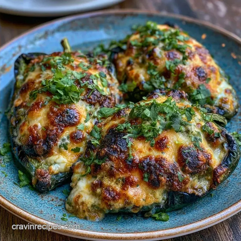 Easy Baked Chiles Rellenos