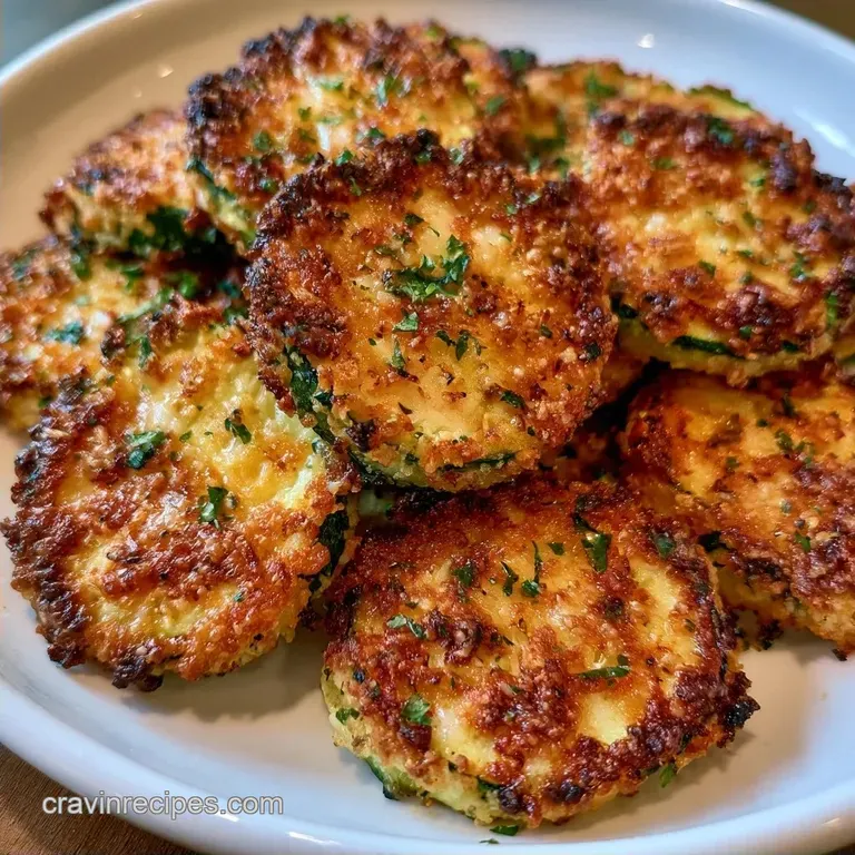 Baked Crispy Zucchini Chips with Panko and Parmesan
