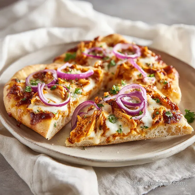 BBQ Chicken Flatbread 30g: High Protein