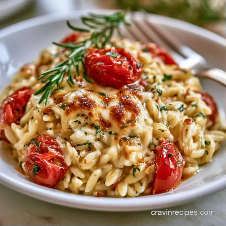 A scoop of creamy, herb-infused pasta on a white plate, topped with fresh parsley and a sprinkle of black pepper.