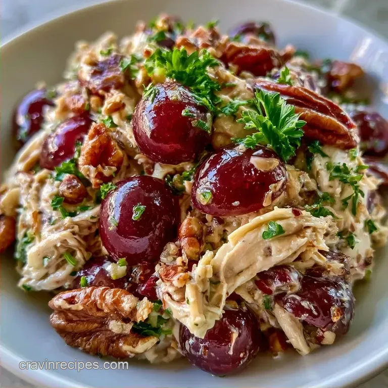 Chicken Salad with Grapes: Creamy and Fresh