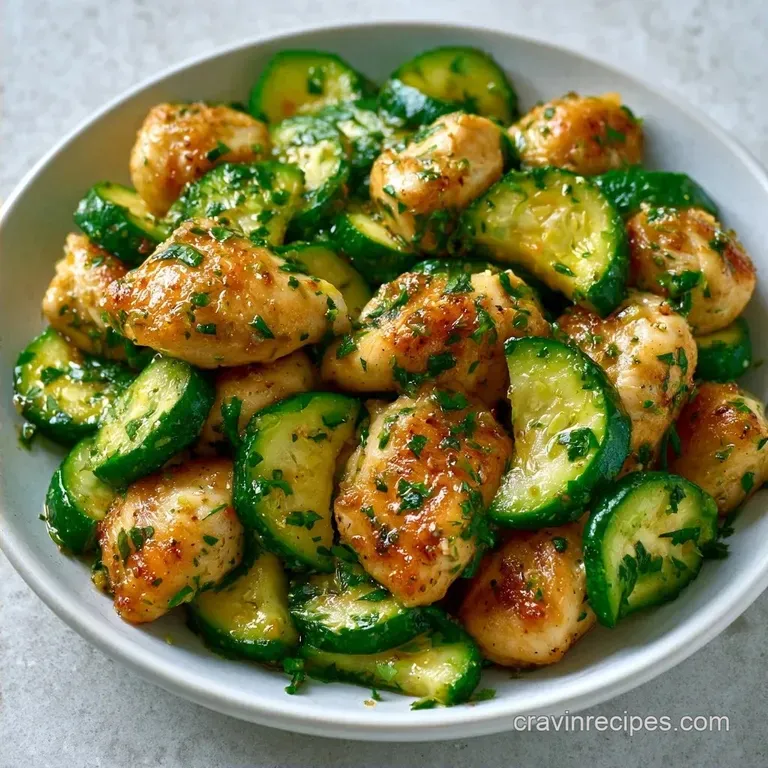 One-Pan Chicken Zucchini Skillet