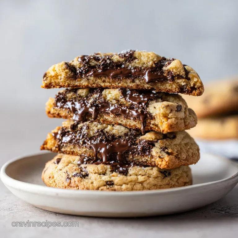Layered Chocolate Chip Cookie Delight
