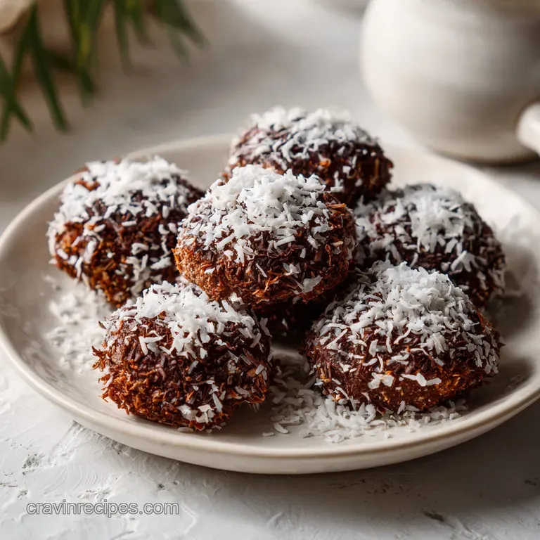 Chocolate Coconut Balls: Rich and Decadent