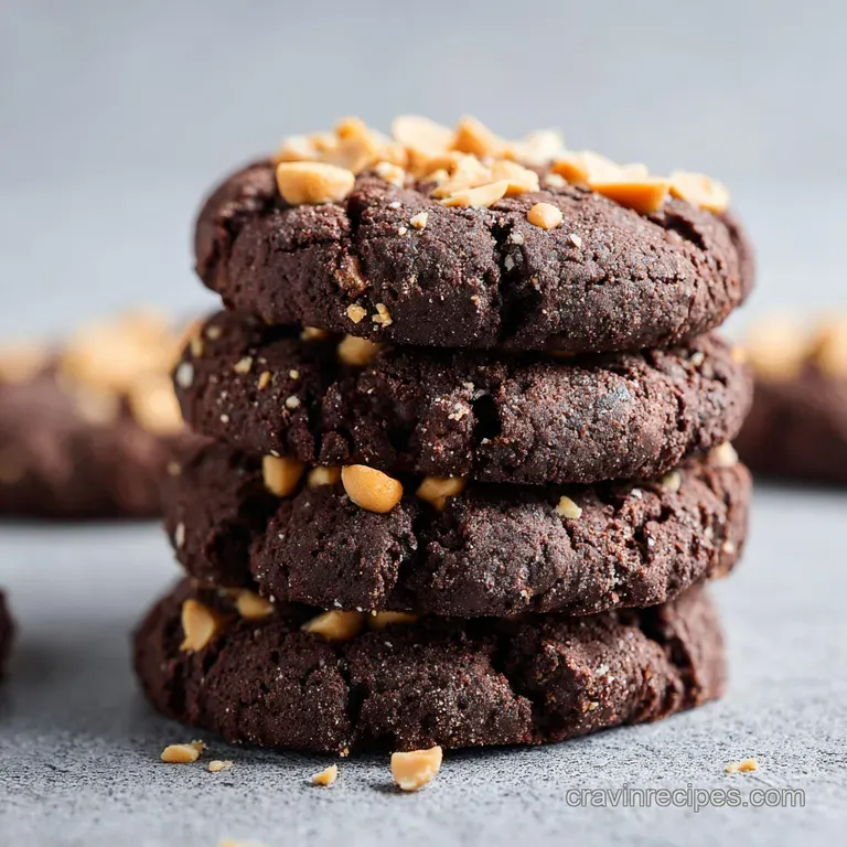 Chocolate Peanut Butter Cookies: Soft and Chewy