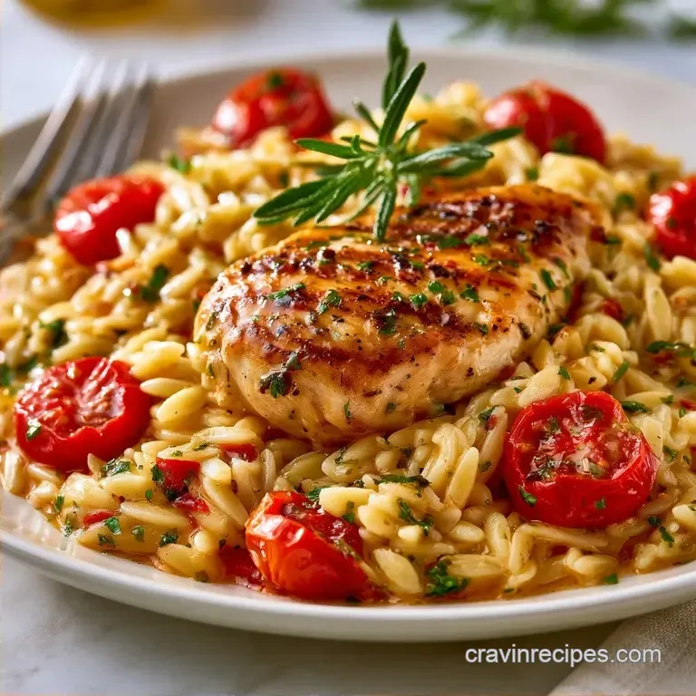 Ultra-Creamy One Pan Boursin Orzo