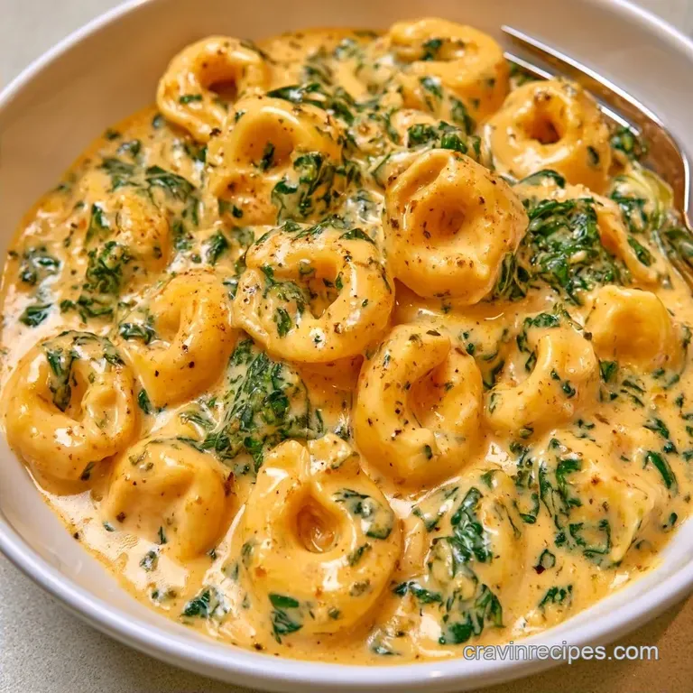 Creamy Vegetarian Tortellini