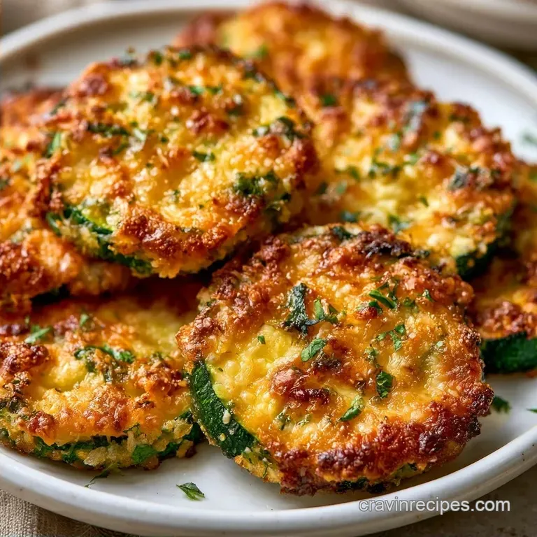 Crispy Baked Parmesan Zucchini: Savory Side