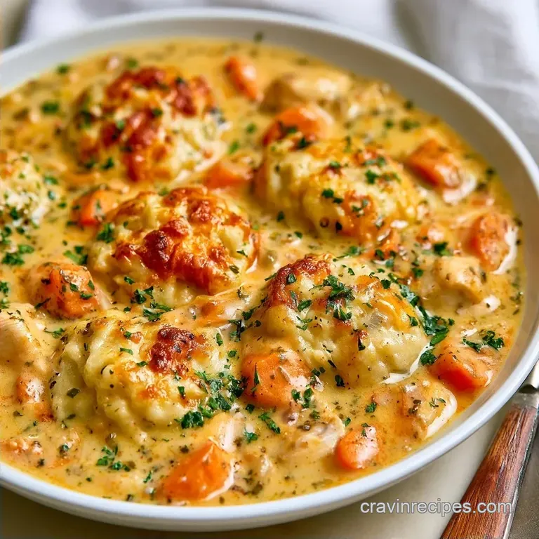 Slow Cooker Chicken and Dumplings