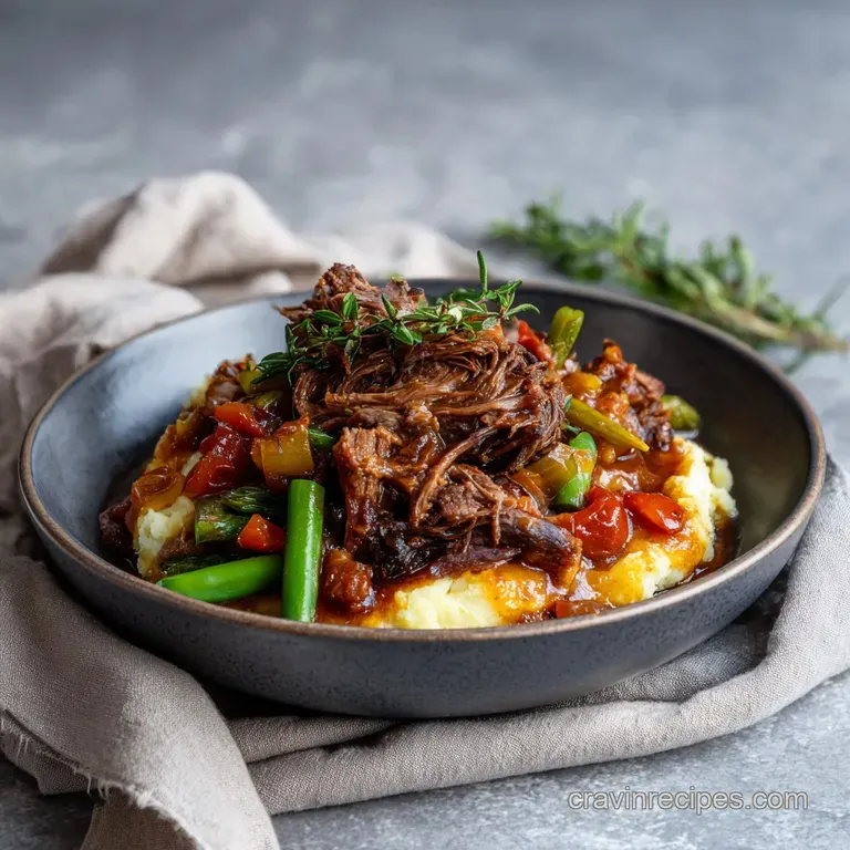 Crockpot Mississippi Pot Roast