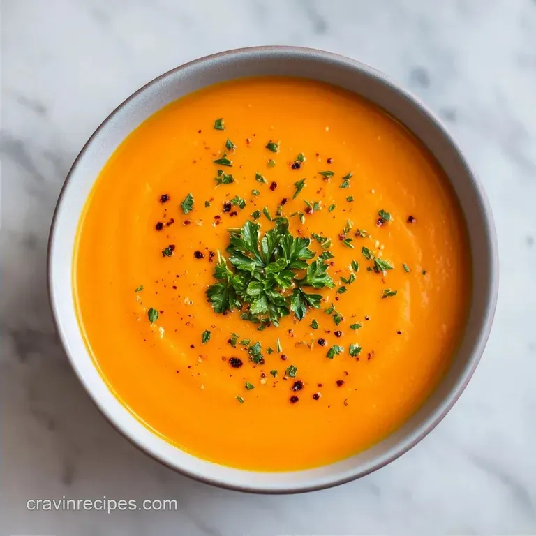 Easy Blended Vegetable Soup: Hearty and Velvety