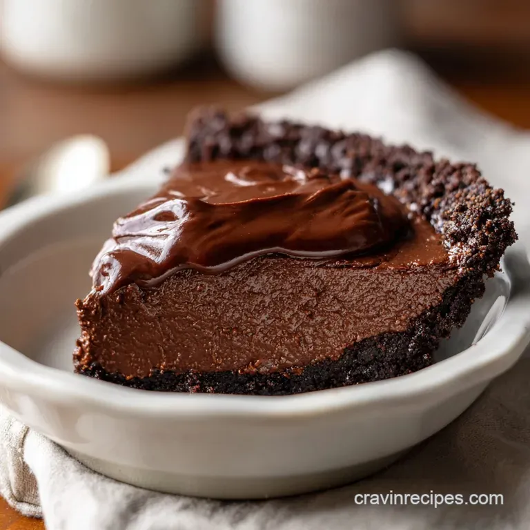 Homemade Chocolate Pie: Creamy and Rich