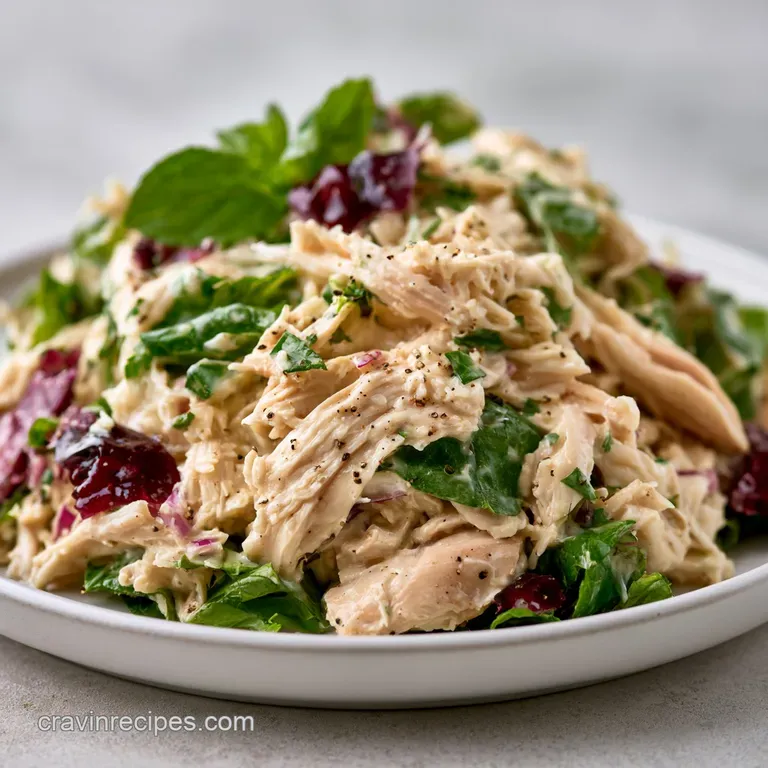 Easy Rotisserie Chicken Salad: Creamy and Hearty