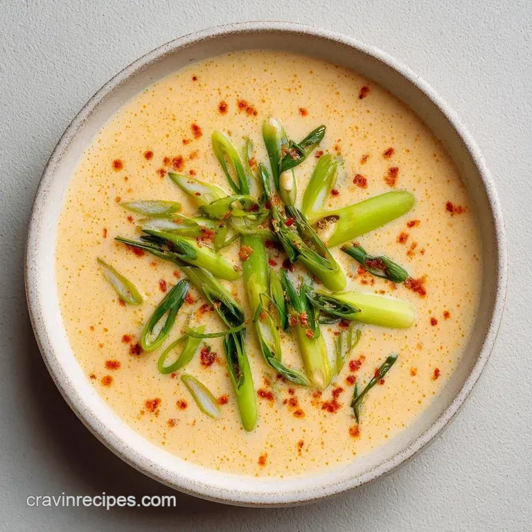 Easy Thai Coconut Soup: Velvety and Zesty