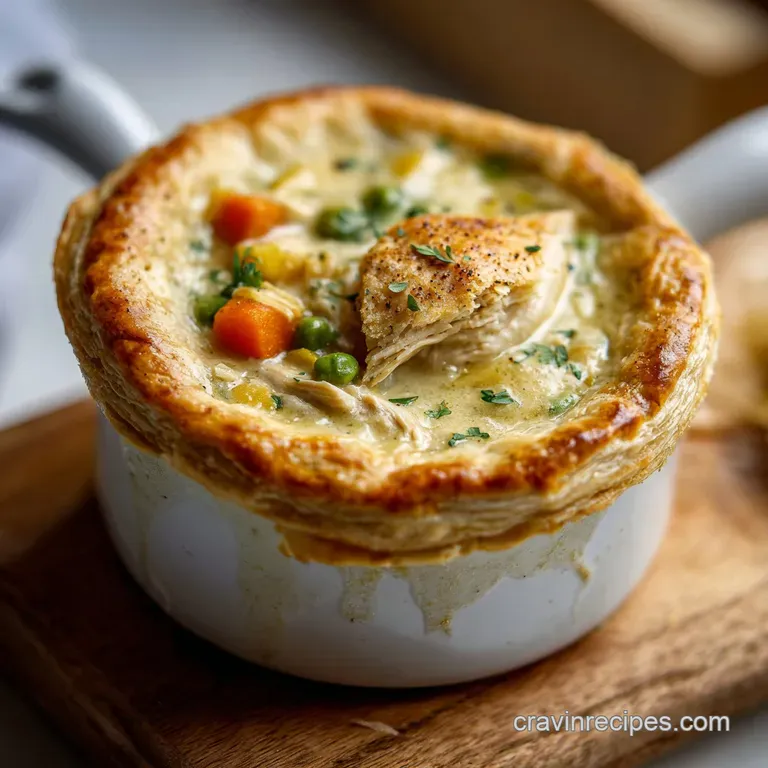 Favorite Chicken Potpie with Puff Pastry