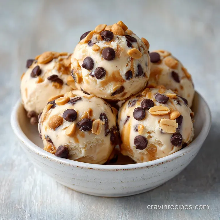 Frozen Peanut Butter Greek Yogurt Bites: High Protein