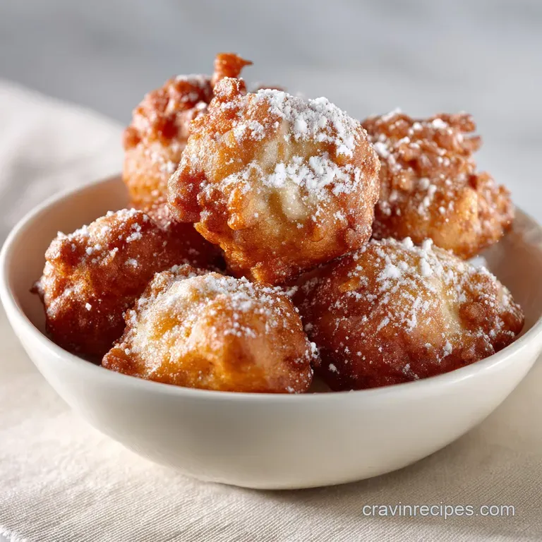 Glazed Apple Fritters Recipe